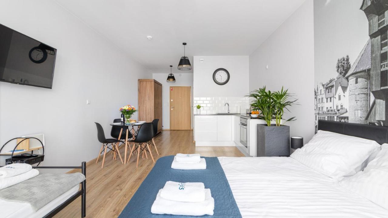 Relax Apartments - Gdansk Central & Parking Esterno foto